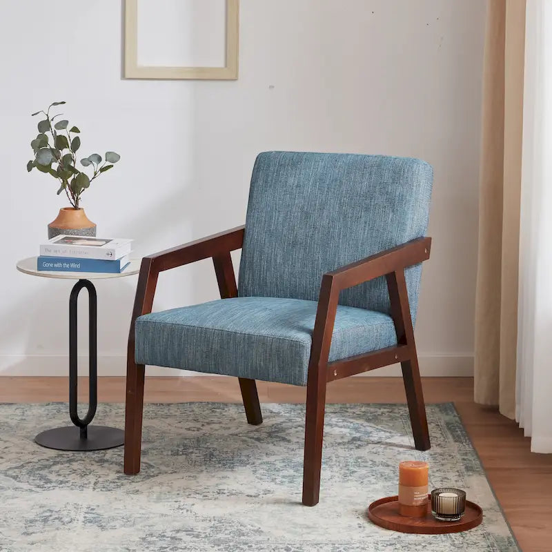 Fauteuil Mid-Century de 27,9 po
