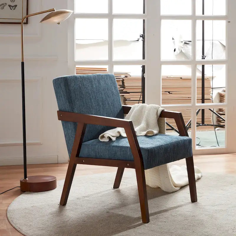 Fauteuil Mid-Century de 27,9 po