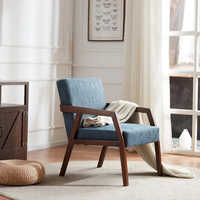 Fauteuil Mid-Century de 27,9 po