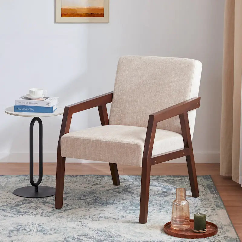 Fauteuil Mid-Century de 27,9 po