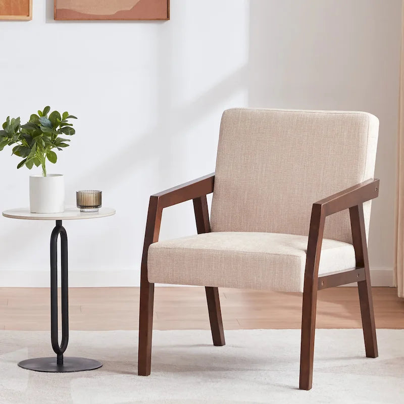 Fauteuil Mid-Century de 27,9 po