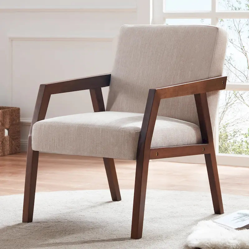 Fauteuil Mid-Century de 27,9 po