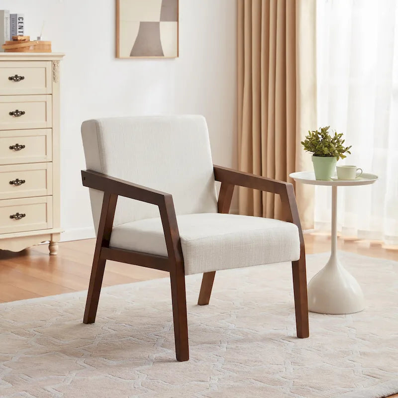 Fauteuil Mid-Century de 27,9 po