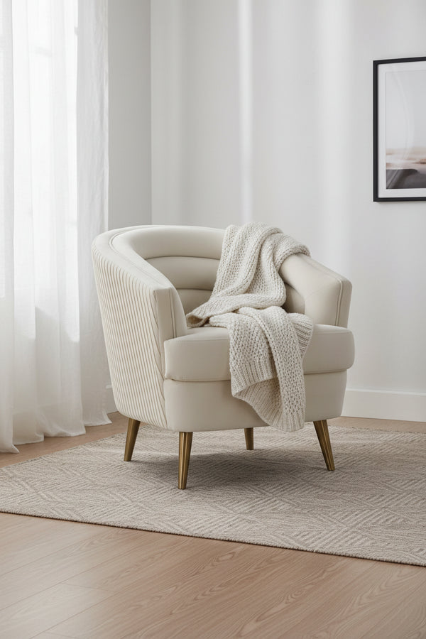Jules Velvet Accent Chair by Inspire Me Home Decor - 29W x 32.6D x 31H