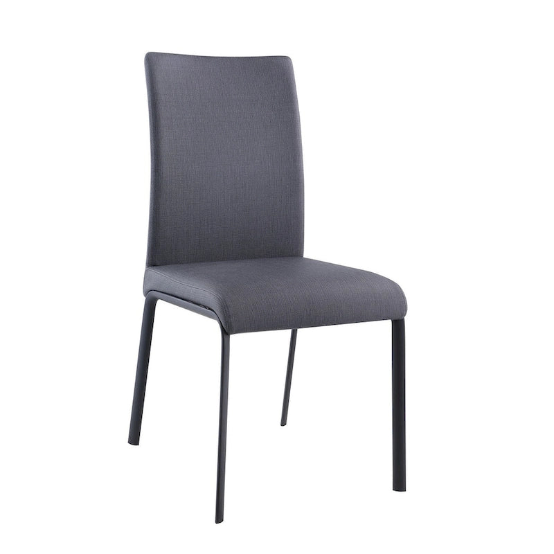 Chaise de salle à manger à dossier incurvé en frêne, lot de 4
