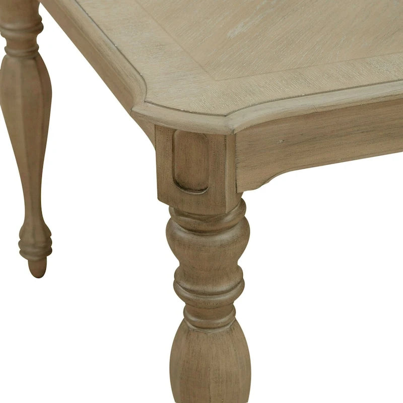Table à piètement rectangulaire