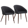 Ensemble de 2 chaises de salle à manger rembourrées
