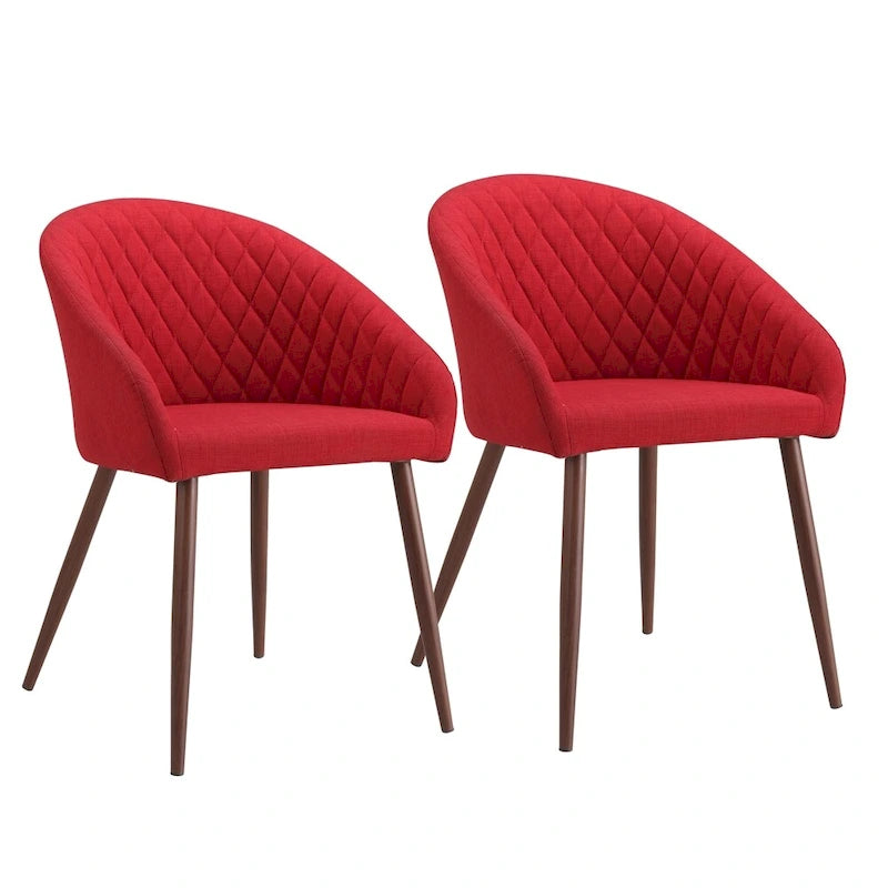 Ensemble de 2 chaises de salle à manger rembourrées