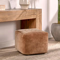 Pouf en velours de 45 cm | Ottoman et repose-pieds