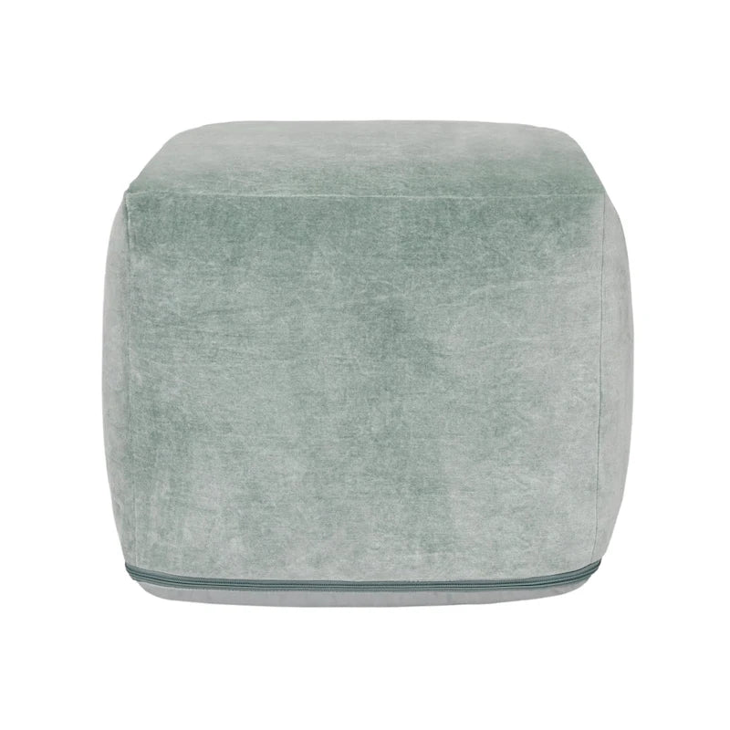 Pouf en velours de 45 cm | Ottoman et repose-pieds