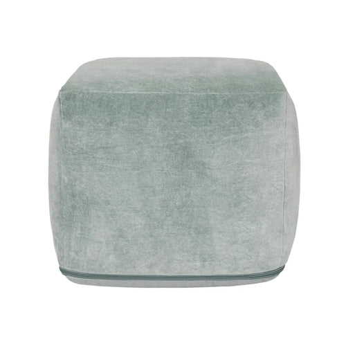 Pouf en velours de 45 cm | Ottoman et repose-pieds