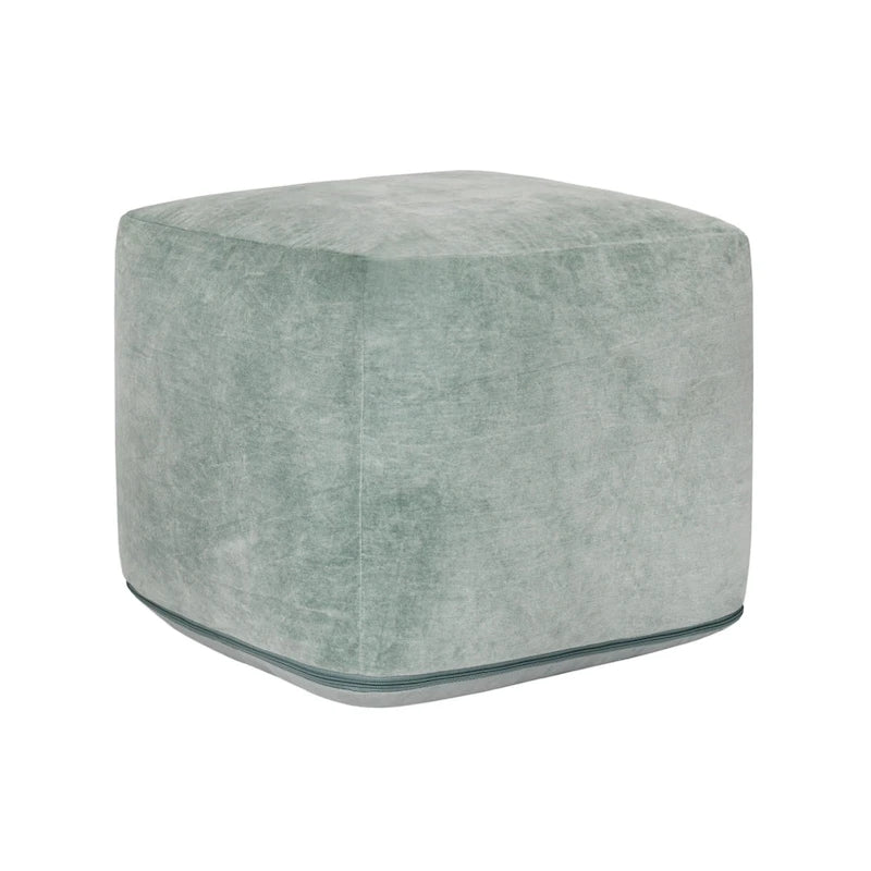 Pouf en velours de 45 cm | Ottoman et repose-pieds