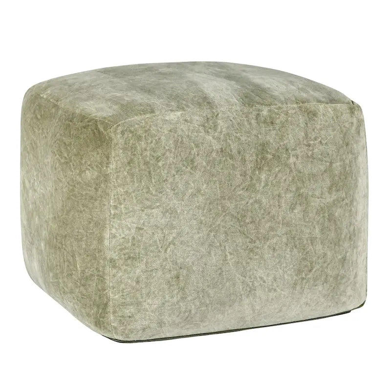 Pouf en velours de 45 cm | Ottoman et repose-pieds