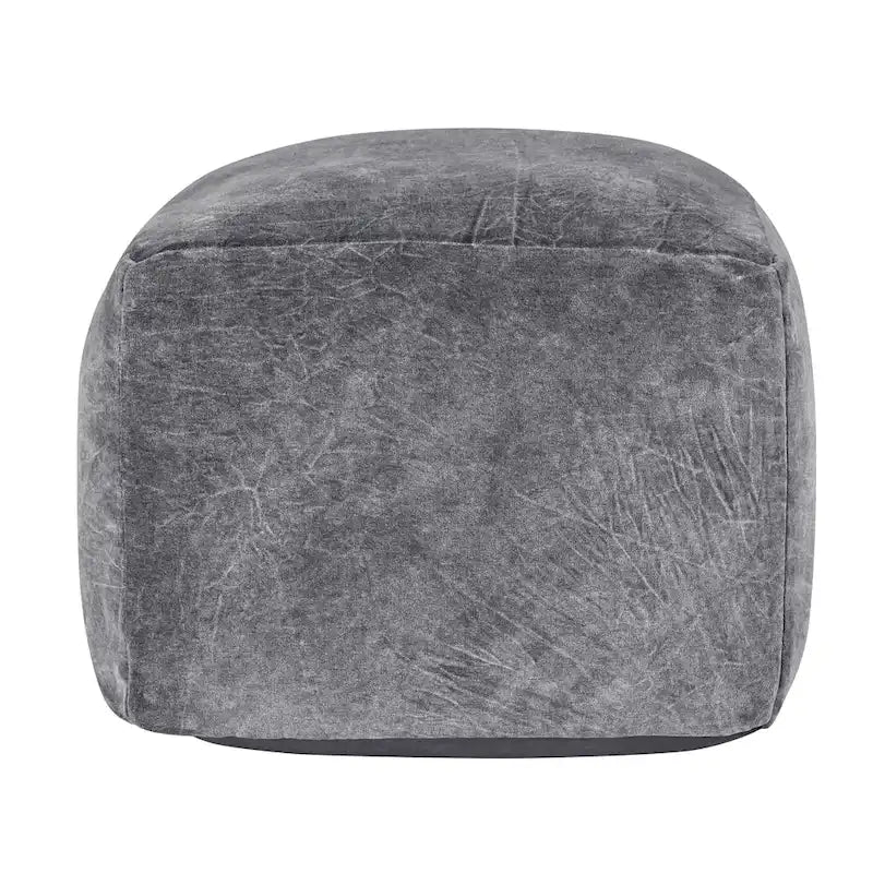 Pouf en velours de 45 cm | Ottoman et repose-pieds