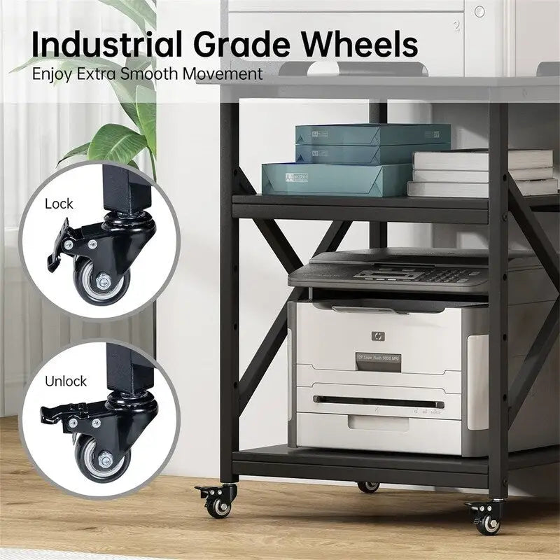 Meuble d'imprimante grand format de 23,6 pouces