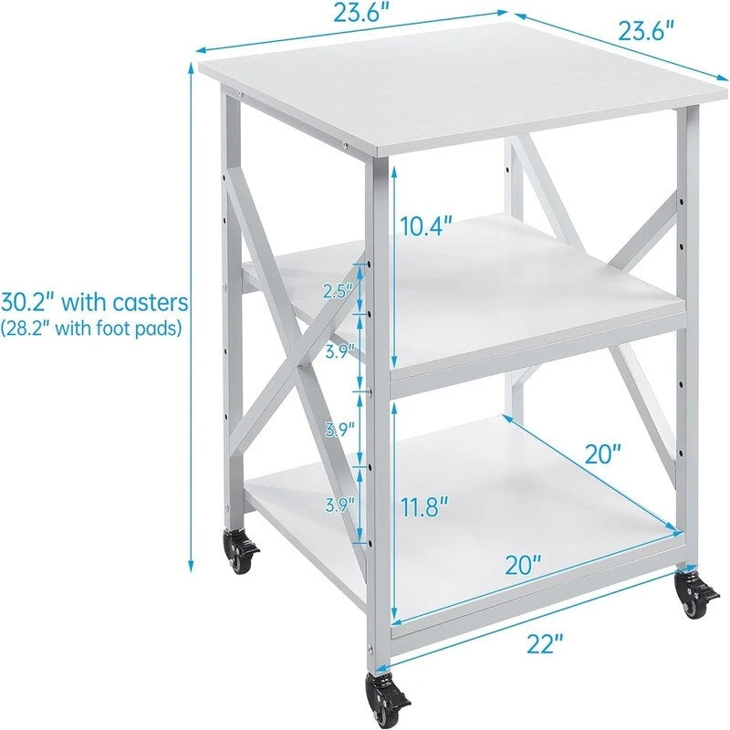 Meuble d'imprimante grand format de 23,6 pouces