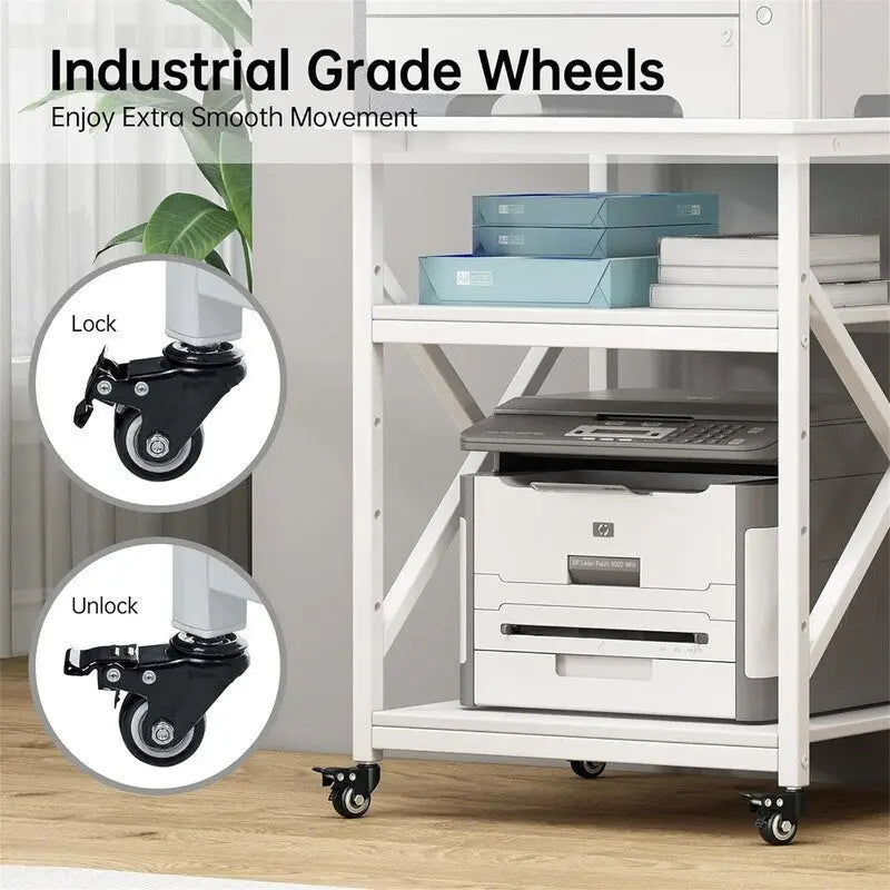 Meuble d'imprimante grand format de 23,6 pouces