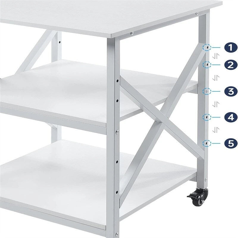 Meuble d'imprimante grand format de 23,6 pouces