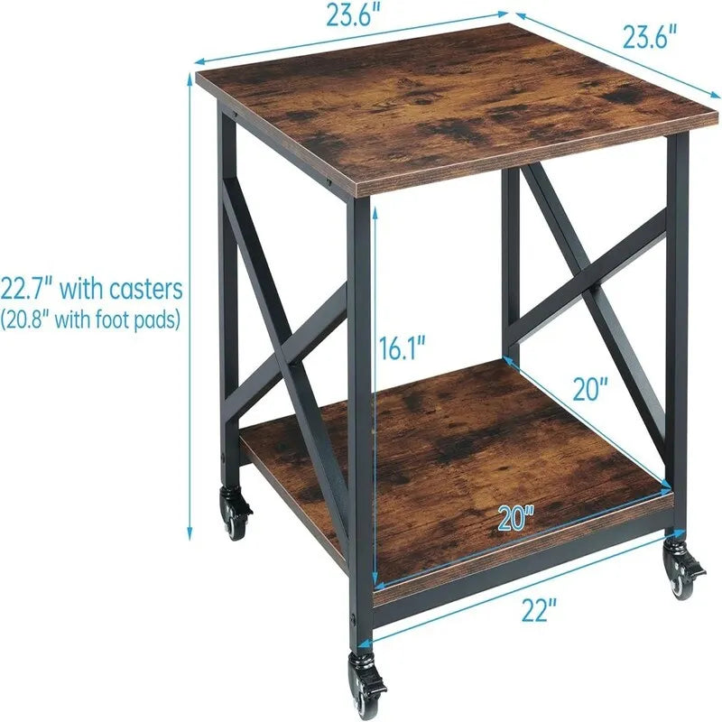 Meuble d'imprimante grand format de 23,6 pouces