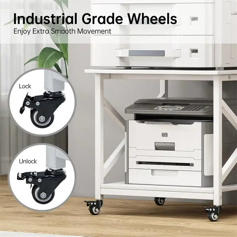 Meuble d'imprimante grand format de 23,6 pouces