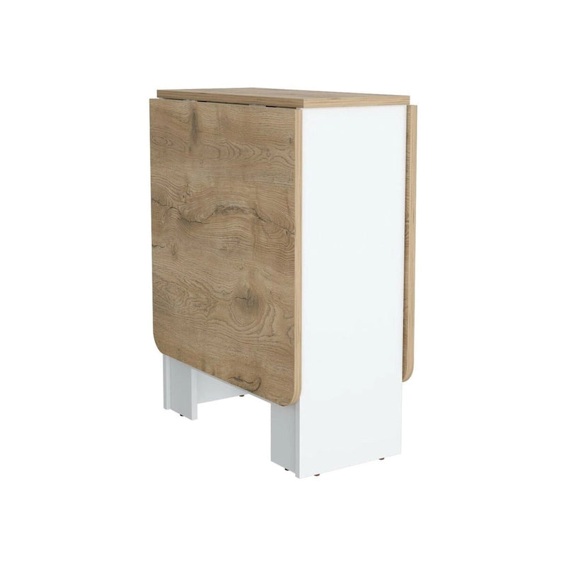 Table pliante à abattants, gain de place avec un design compact