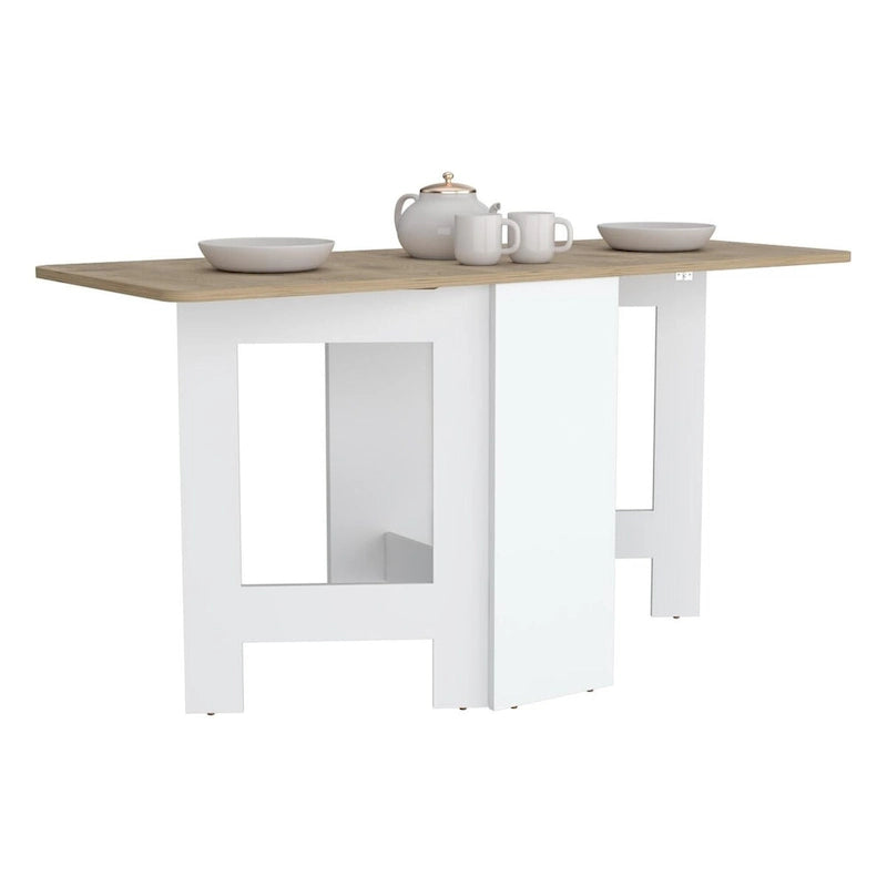 Table pliante à abattants, gain de place avec un design compact